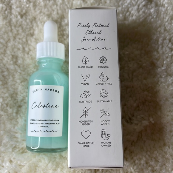 Celestine | Hydra-Plumping Peptide Serum | Earth Harbor | Brand New in Box - Picture 9 of 9